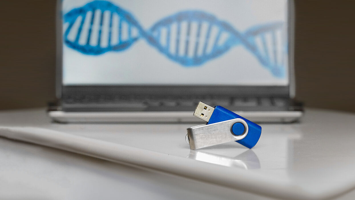 Sustainable data storage via DNA
